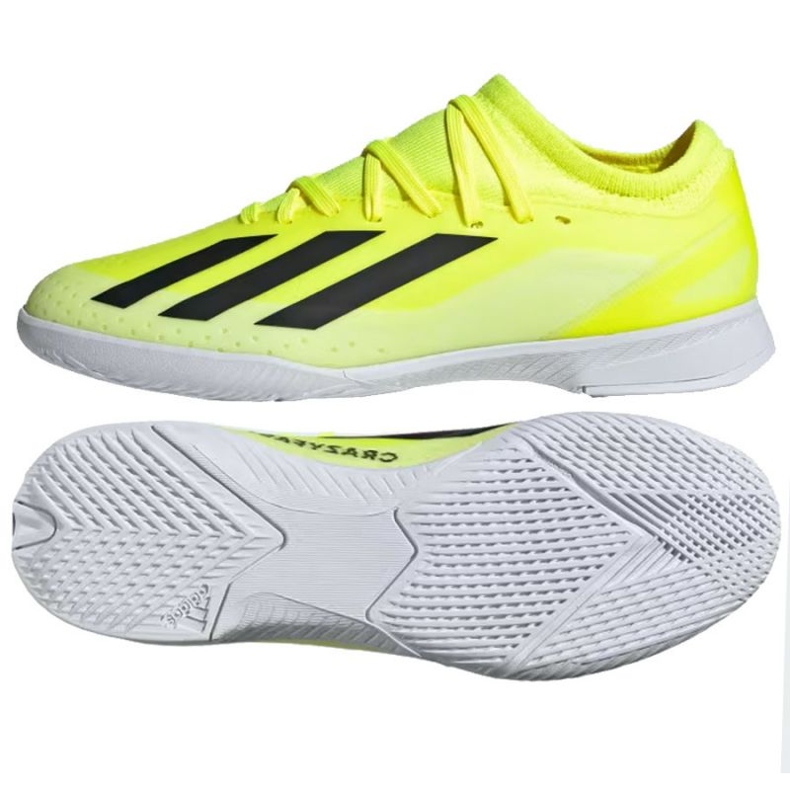 Kopačky adidas X Crazyfast League In Jr IF0685 žlutá