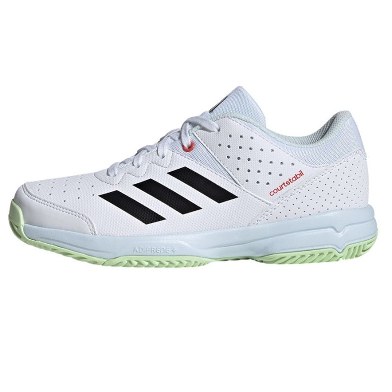Házenkářské boty Adidas Court Stabil Jr ID2462 bílý