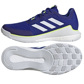 Volejbalové boty Adidas Crazyflight M ID8705 modrý