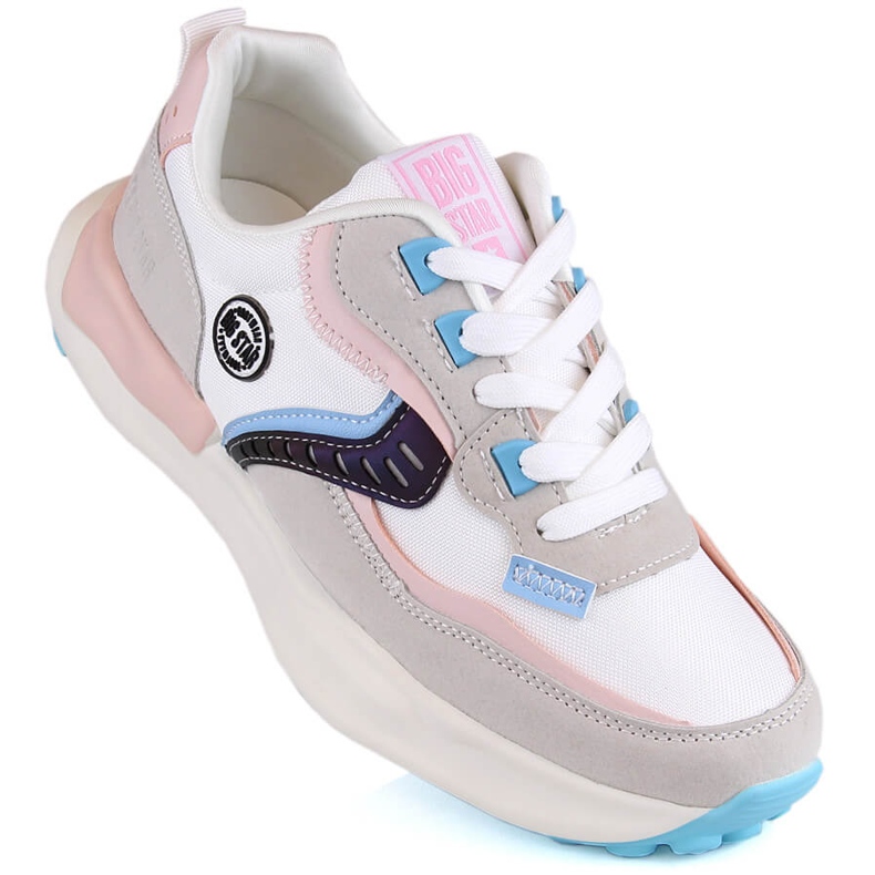 Vícebarevné dámské sportovní boty Big Star KK274097 vícebarevný Vícebarevné dámské sportovní boty Big Star KK274097 vícebarevný