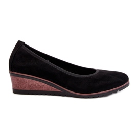 Vinceza Dámské brogues na klíncích Black Belli černý