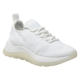 Calvin Klein 2dílné šněrovací boty W HW0HW01337 bílý