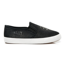 Goodin Denim Slip Ony Black černý