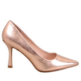 Dámské obilné jehlové boty Aurora Champagne růžový