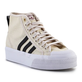 Boty Adidas Nizza Platform Mid W H00641 béžový