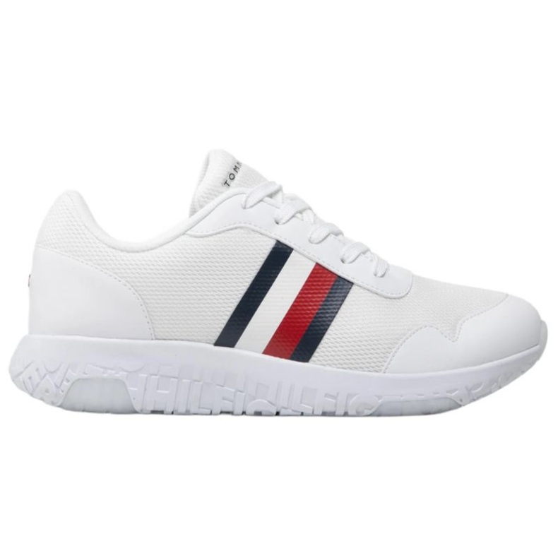 Boty Tommy Hilfiger Lightweight Knit Runner M FM0FM04158 bílý Boty Tommy Hilfiger Lightweight Knit Runner M FM0FM04158 bílý