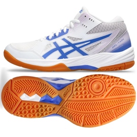 Volejbalové boty Asics Gel-Task Mt 3 W 1072A081-104 bílý Volejbalové boty Asics Gel-Task Mt 3 W 1072A081-104 bílý