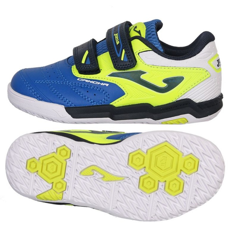 Kopačky Joma Cancha 2404 Jr CAJS2404INV modrý