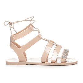 L. Day Římské gumové holínky hnědý