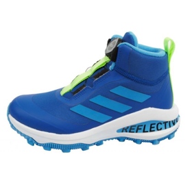 Boty Adidas FortaRun Jr GZ1808 modrý