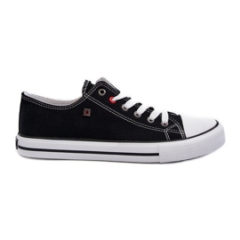 Nízké pánské tenisky Big Star T174103 Black černý