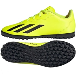 Boty Adidas X Crazyfast Club Tf Jr IF0707 žluť