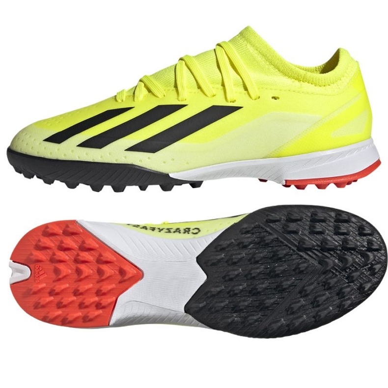 Boty Adidas X Crazyfast League Tf Jr IF0681 žlutá