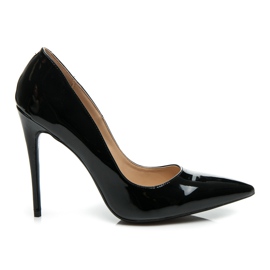 Vices Módní vysoké podpatky černý