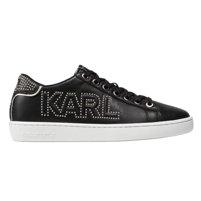 Karl Lagerfeld Boty Karl Lagefeld Kupsole Ii Karl Mikrostud Logo W KL61221 černá