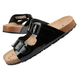 Abeba Sandals 8088 černé žabky černý