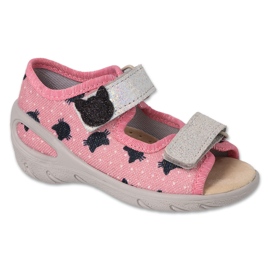 Dětské boty Befado pu 063X004 růžový