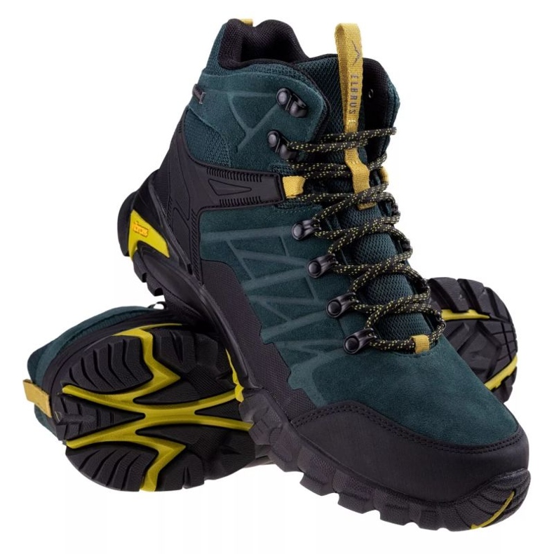 Boty Elbrus Virmin Mid Ag VM 92800468305 zelená Boty Elbrus Virmin Mid Ag VM 92800468305 zelená