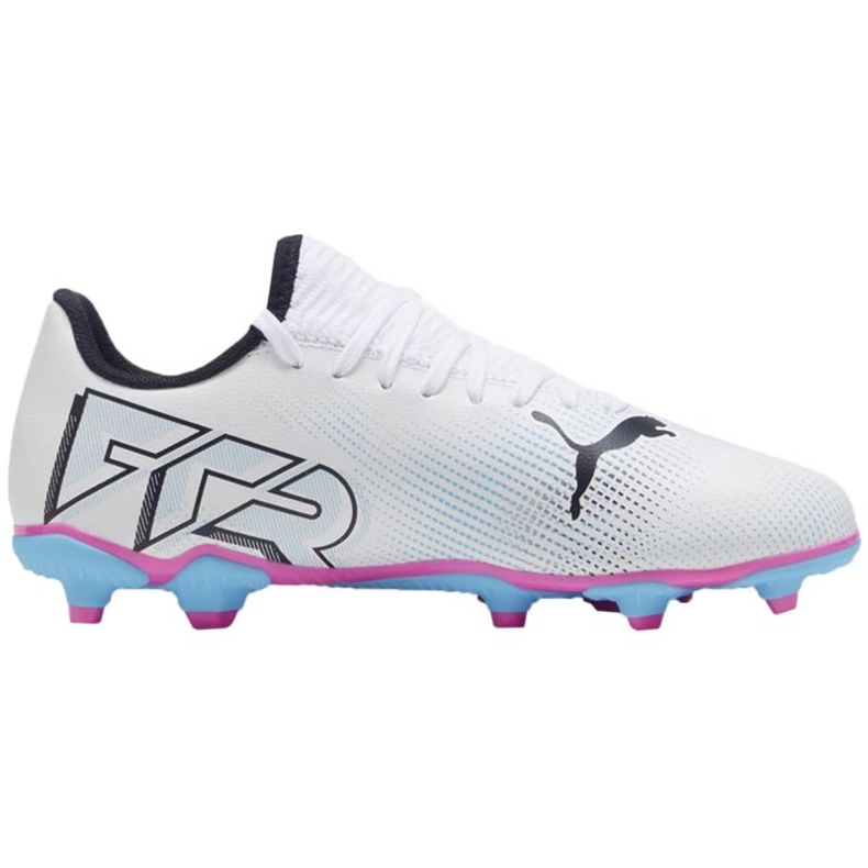 Kopačky Puma Future 7 Play FG/AG Jr 107734 01 bílý