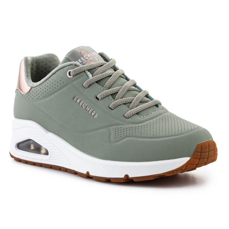 Boty Skechers Uno Shimmer Away W 155196 SAGE zelená Boty Skechers Uno Shimmer Away W 155196 SAGE zelená