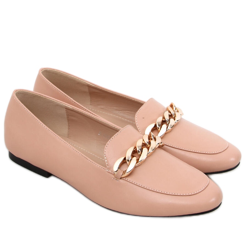 Addison Nude Chain Chain Loafers béžový Addison Nude Chain Chain Loafers béžový