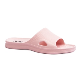 Klasické dámské žabky Pink Juniria růžový Klasické dámské žabky Pink Juniria růžový