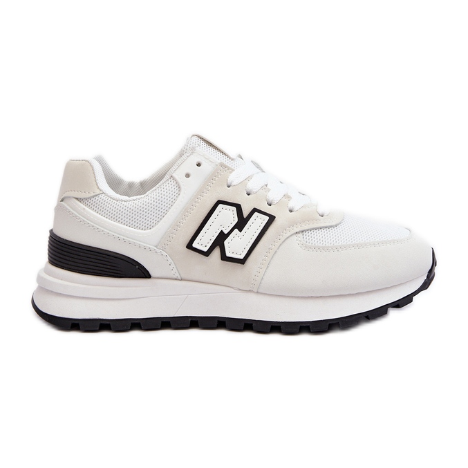 Dámské sportovní tenisky Boty bílé Alettesa bílý Dámské sportovní tenisky Boty bílé Alettesa bílý