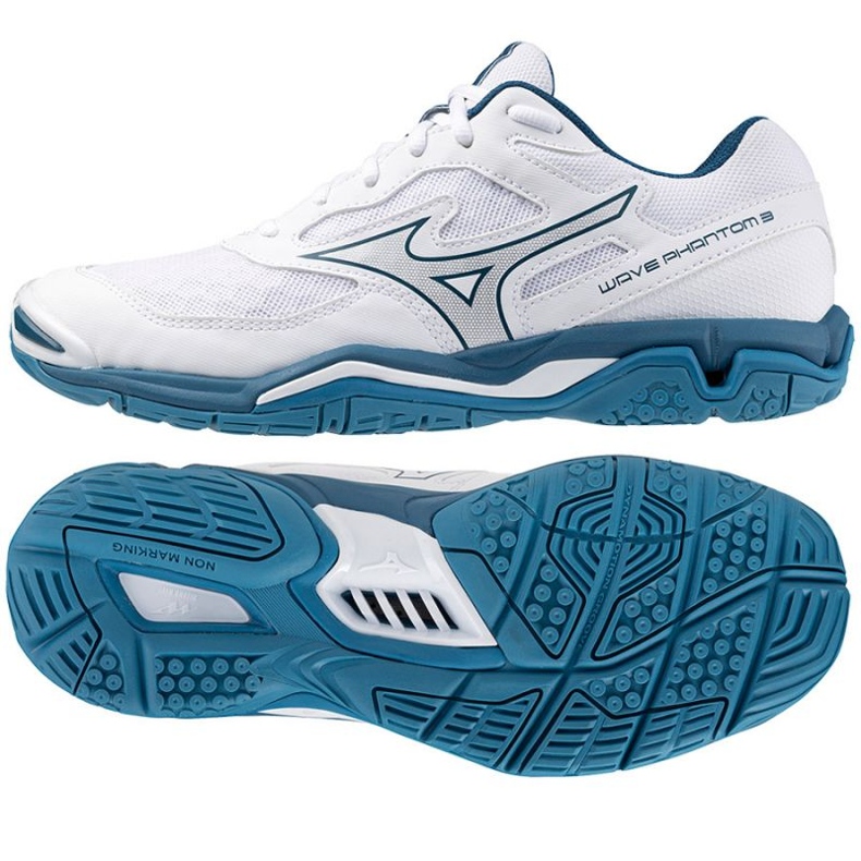 Házenkářské boty Mizuno Wave Phantom 3 M X1GA226021 bílý