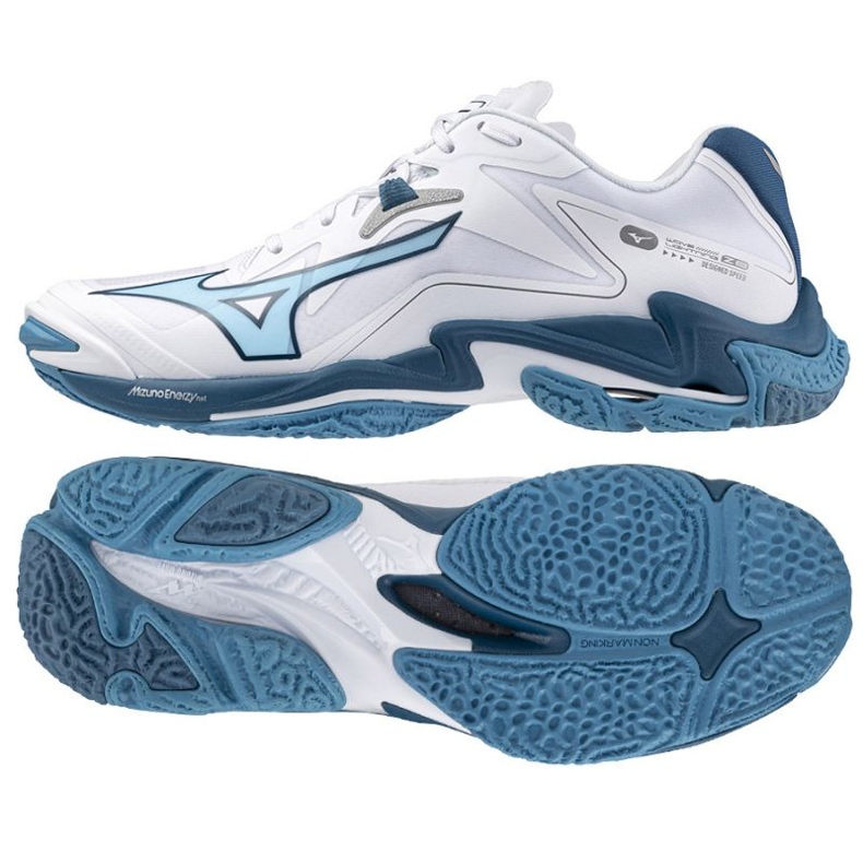 Volejbalové boty Mizuno Wave Lightning Z8 M V1GA240021 bílý