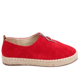 Dámské espadrilky Flynn Red červený