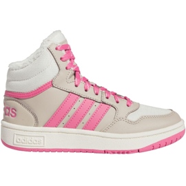 Boty Adidas Hoops Mid 3.0 K IF7739 bílý