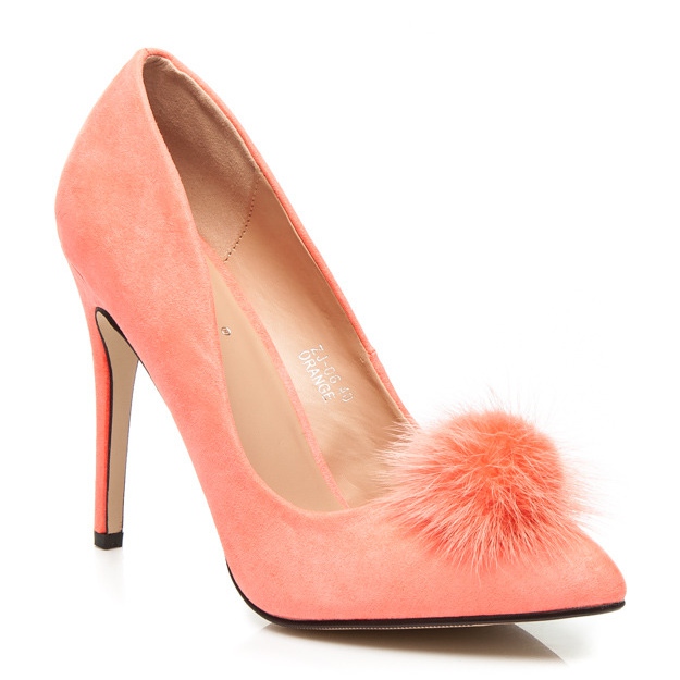 Seastar Sexy vysoké podpatky oranžový