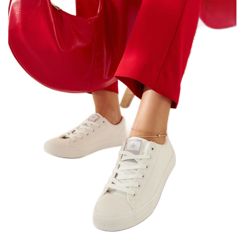 Bílé sportovní tenisky Kimberlee bílý