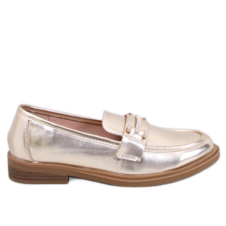 Dámské mokasíny Ferdis Gold zlatý