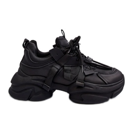 Dámské tenisky s robustní podrážkou, černá Windamella černý