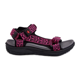 Dámské sandály Lee Cooper LCW-24-34-2608 Fuchsia růžový Dámské sandály Lee Cooper LCW-24-34-2608 Fuchsia růžový