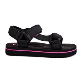 Dámské sandály na platformě Lee Cooper LCW-24-05-2751L Černé černý