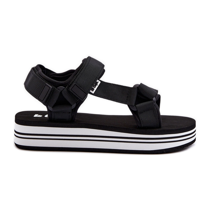 Dámské sandály na platformě Lee Cooper LCW-24-05-2753 Black černá