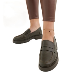 Zelené mokasíny Maybritt zelený