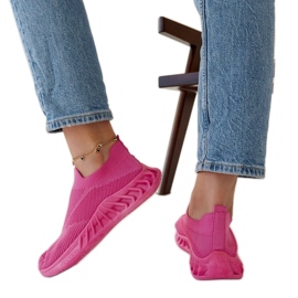 Tmavě růžové sportovní tenisky Neda růžový Tmavě růžové sportovní tenisky Neda růžový