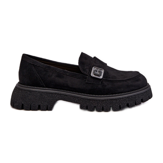 Vinceza Dámské mokasíny s páskem černá Flanila Vinceza Dámské mokasíny s páskem černá Flanila