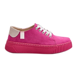 Dámské tenisky Memory Foam System Big Star NN276004 Fuchsia růžový