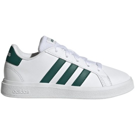 Boty Adidas Grand Court 2.0 K Jr IG4830 bílý