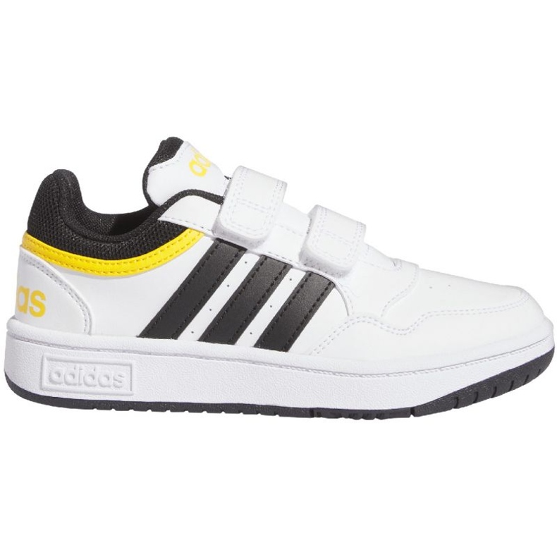 Boty Adidas Hoops 3.0 Cf C Jr IF5316 bílý