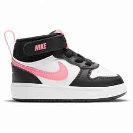 Boty Nike Court Borough Mid2 (TDV) CD7784-005 bílý