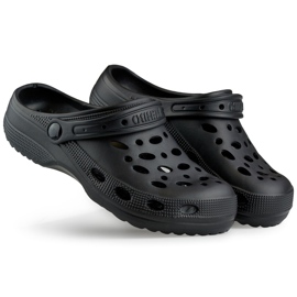 Černé žabky Crocs černý