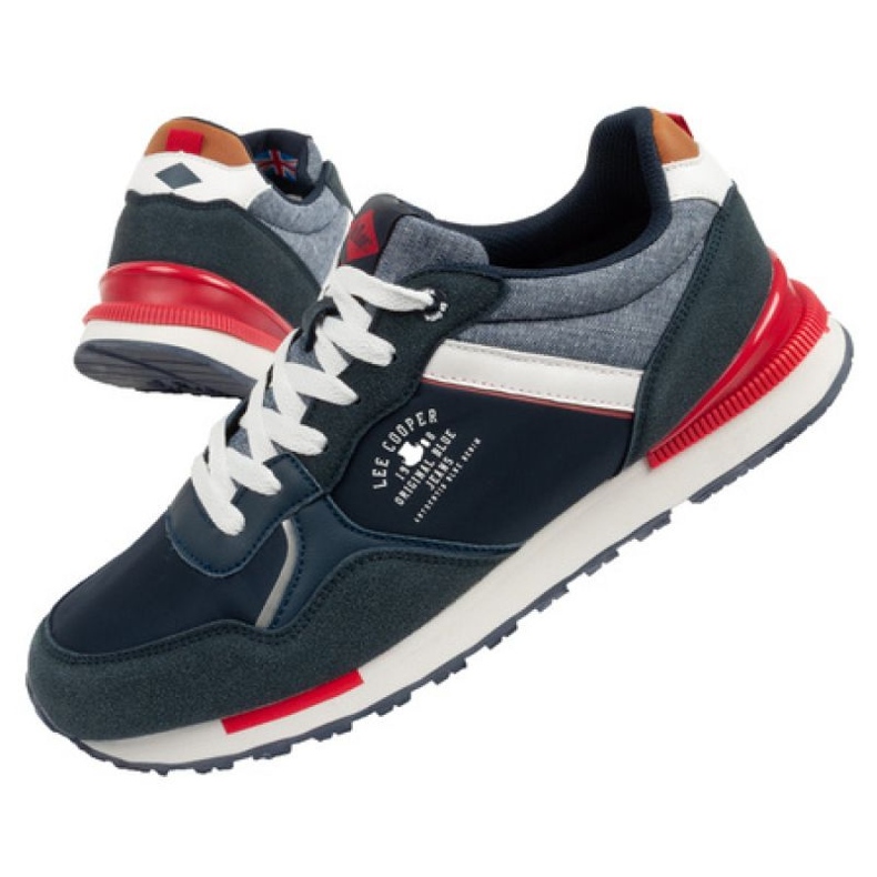 Sportovní boty Lee Cooper LCW-24-03-2339M modrý