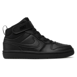 Boty Nike Court Borough Mid 2 Jr CD7783-001 černý
