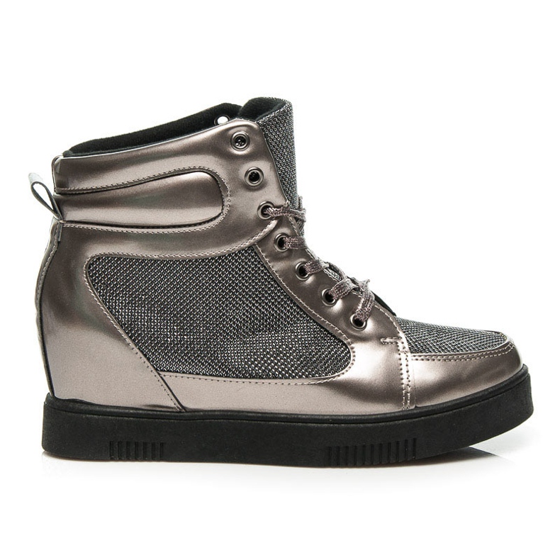 Coura Šněrovací tenisky šedá