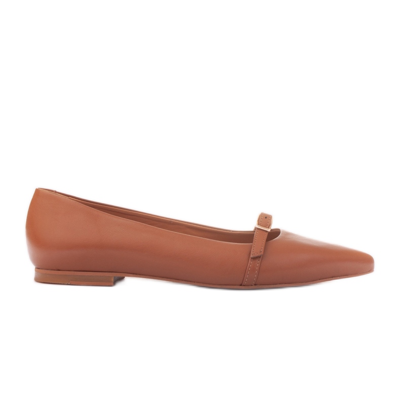 Marco Shoes Heleniny baleríny hnědý